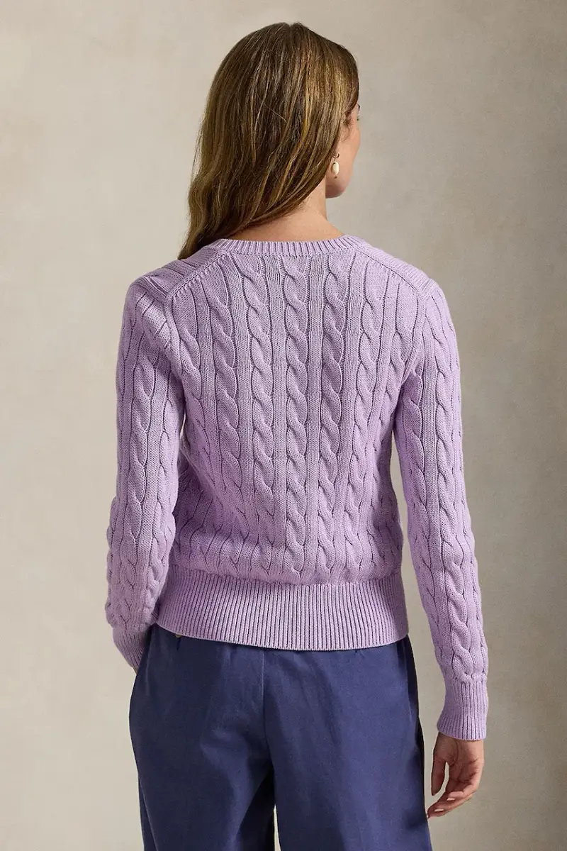 Polo Ralph Lauren Cardigan Donna Rosa 3906103 miniatura 2