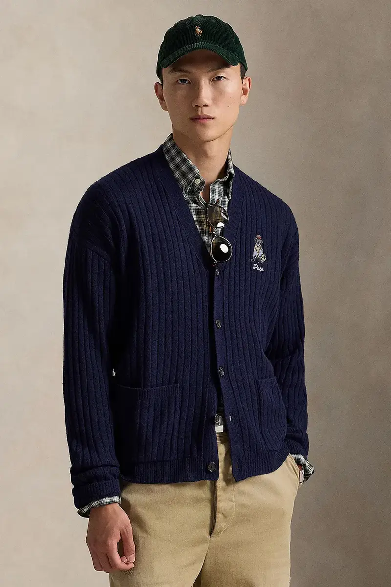 Polo Ralph Lauren Cardigan Uomo Blu 3527883