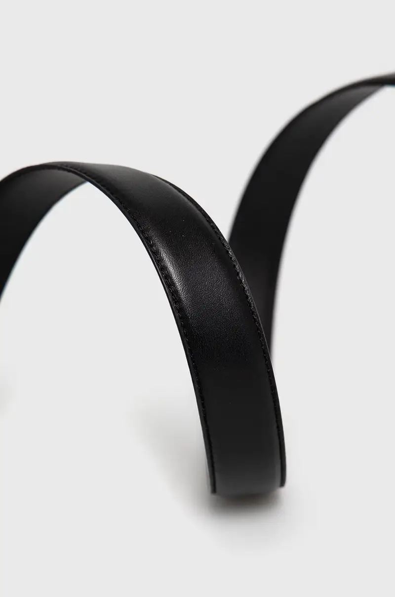 cintura in pelle uomo Nero miniatura 2