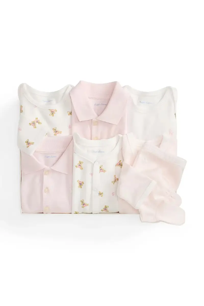 completo in cotone neonato/a 3, 20981E+11 Rosa miniatura 2