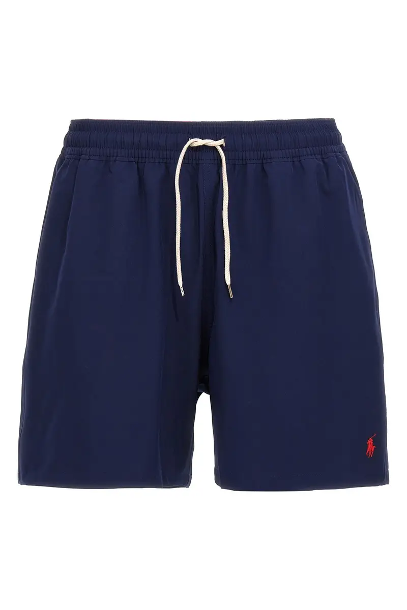 Costume Ricamo Logo Blu