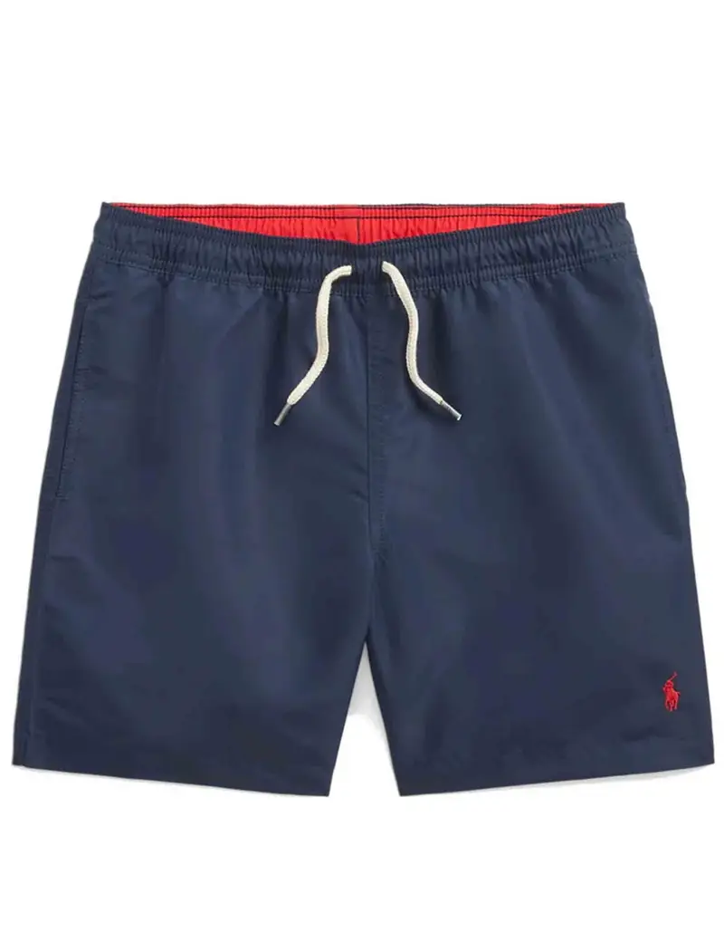 Costumi Traveler Mid Trunk in nylon blu Uomo 710907255 001