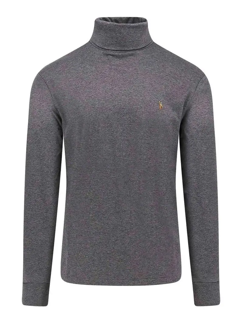 Dolcevita In Cotone Grigio