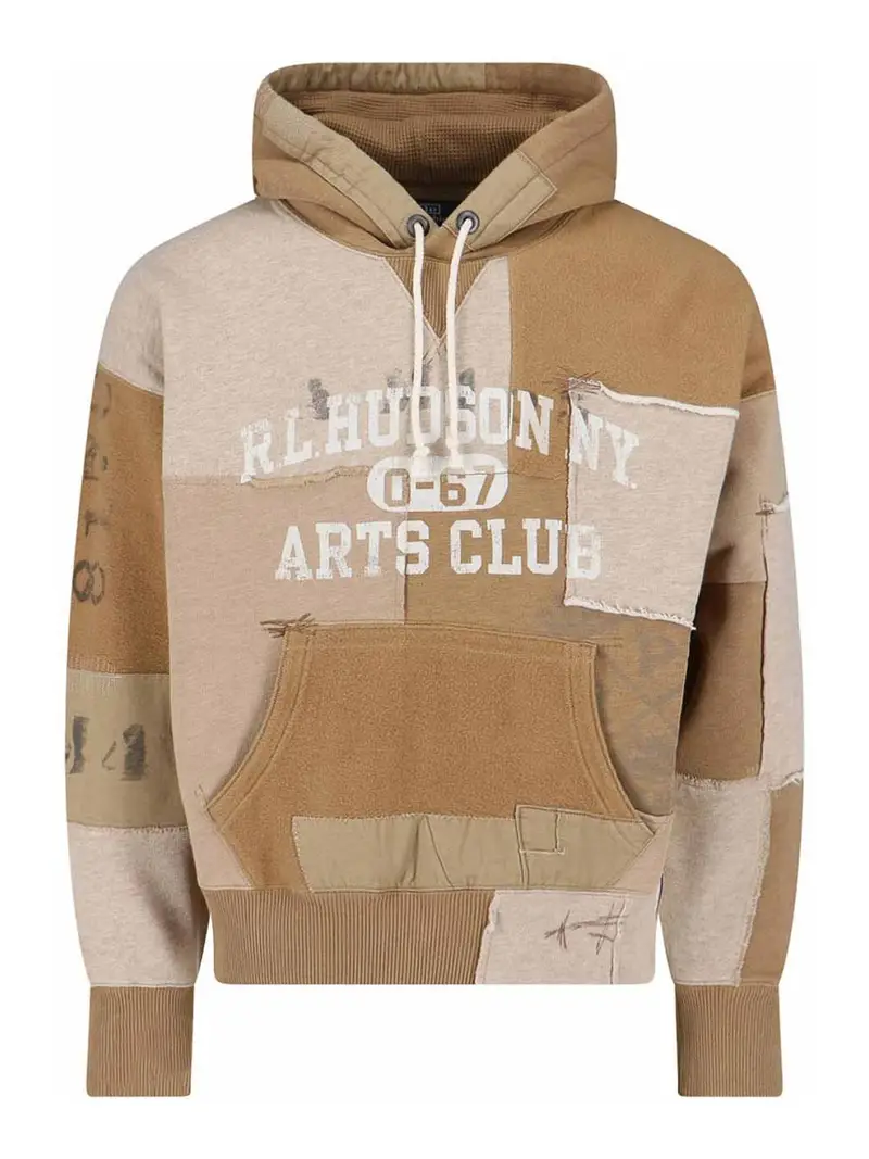 Felpa Cappuccio Marrone