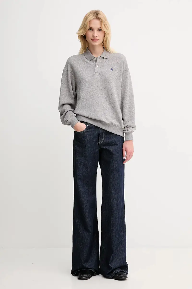 felpa colore grigio 211965097 miniatura 2