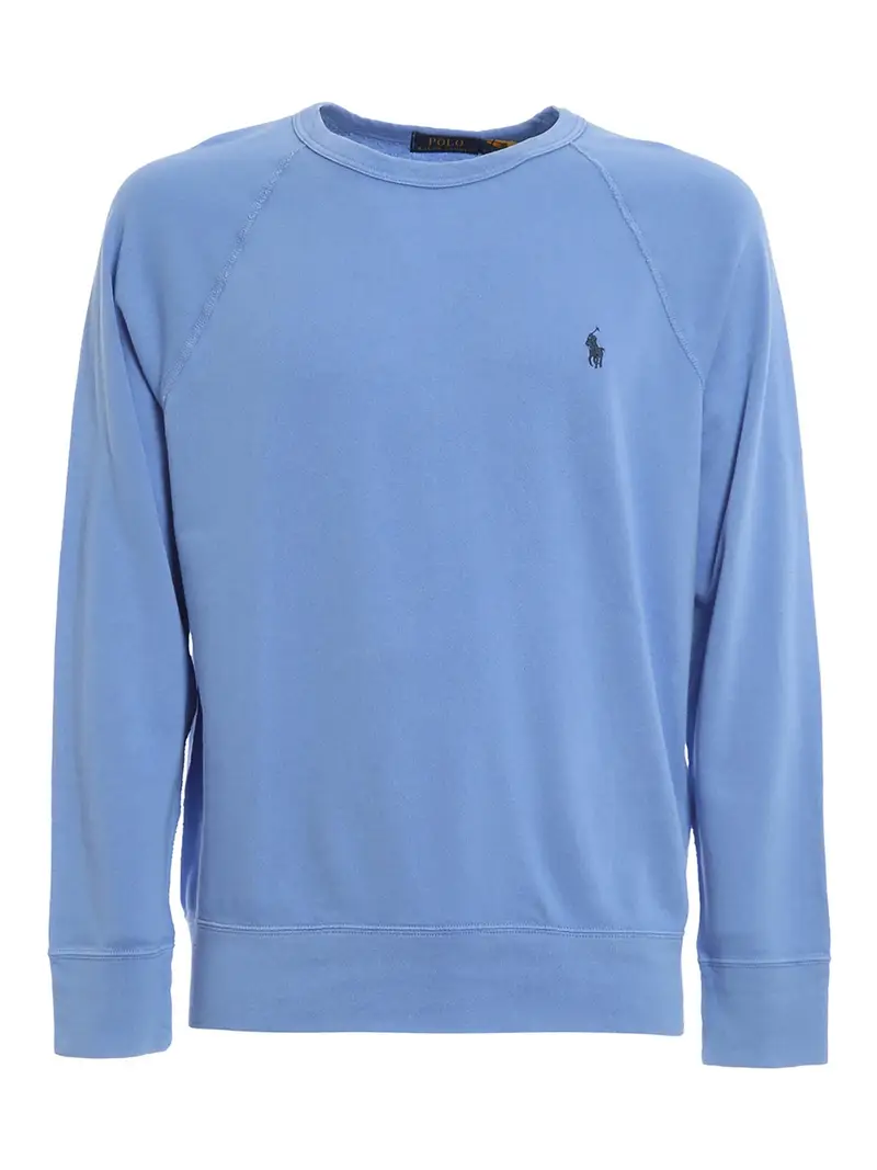 Felpa con maniche raglan Azzurro