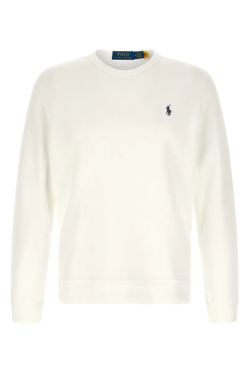 Felpa Cotone Loopback Bianco