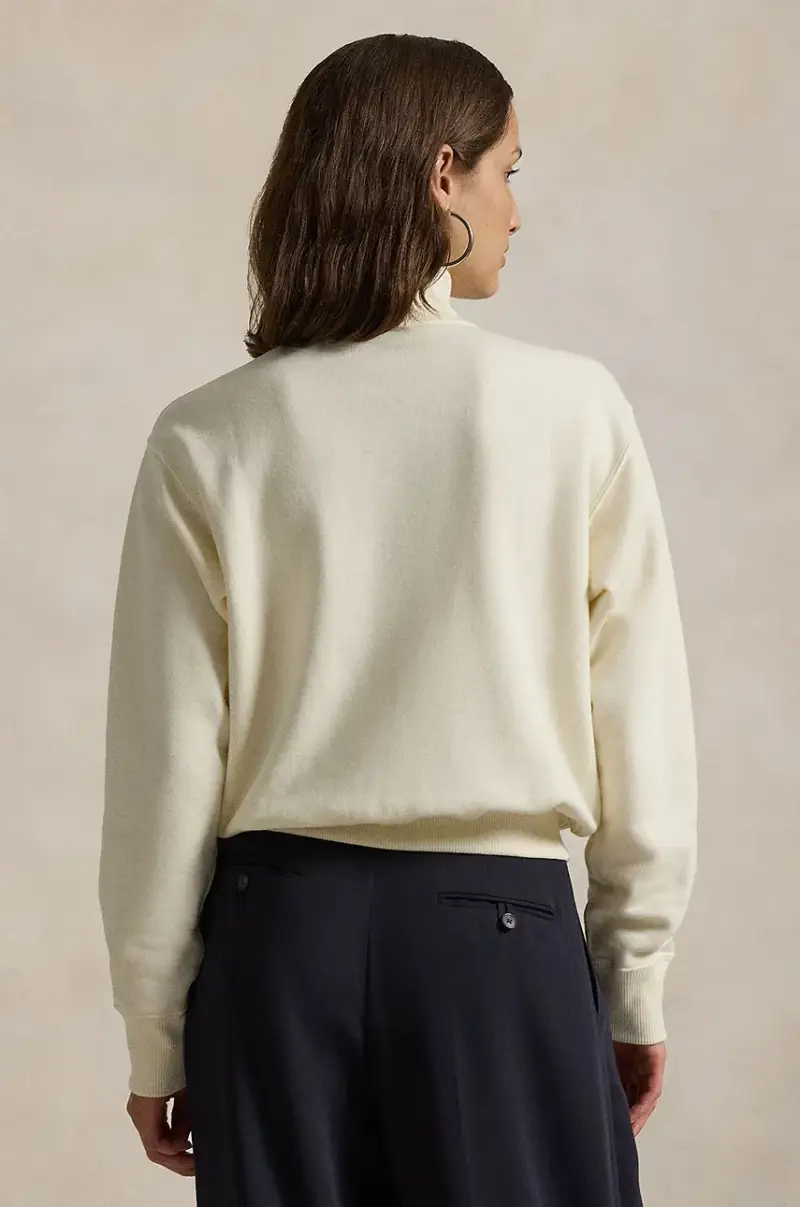 felpa donna colore beige 211851659 miniatura 2