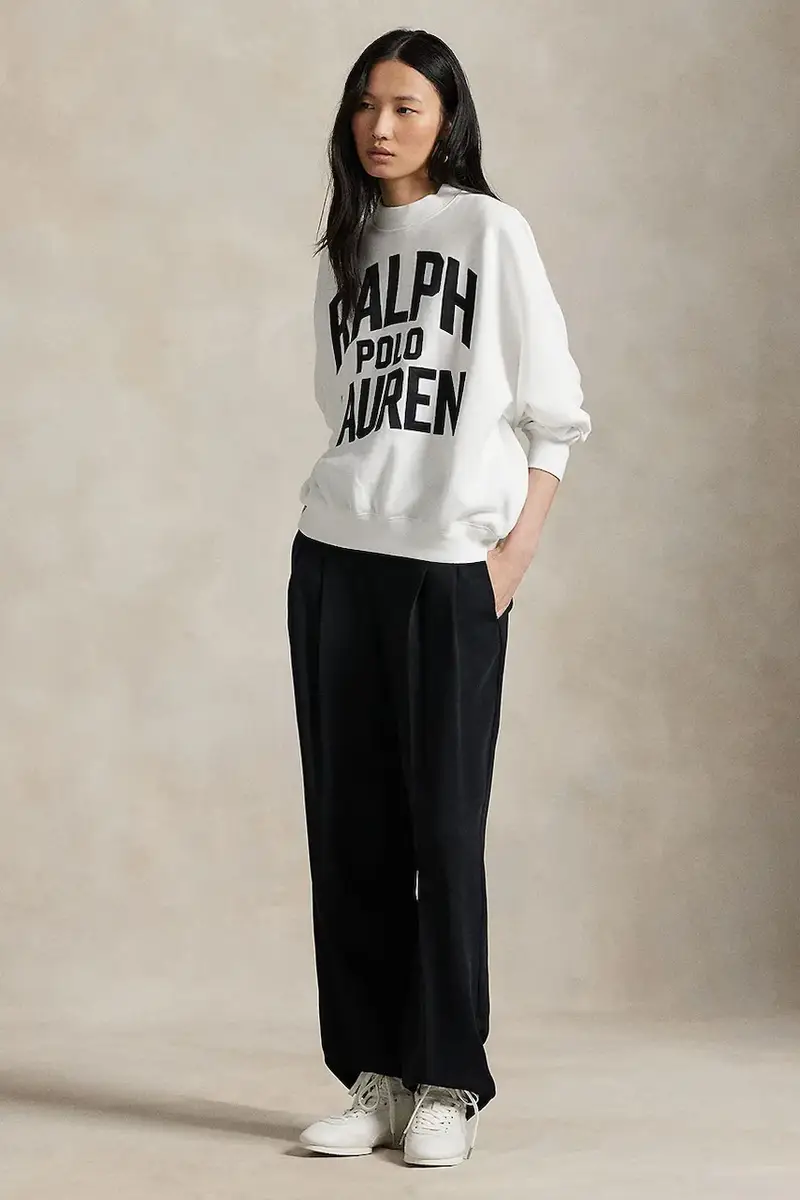 felpa donna colore bianco 211978147 miniatura 3