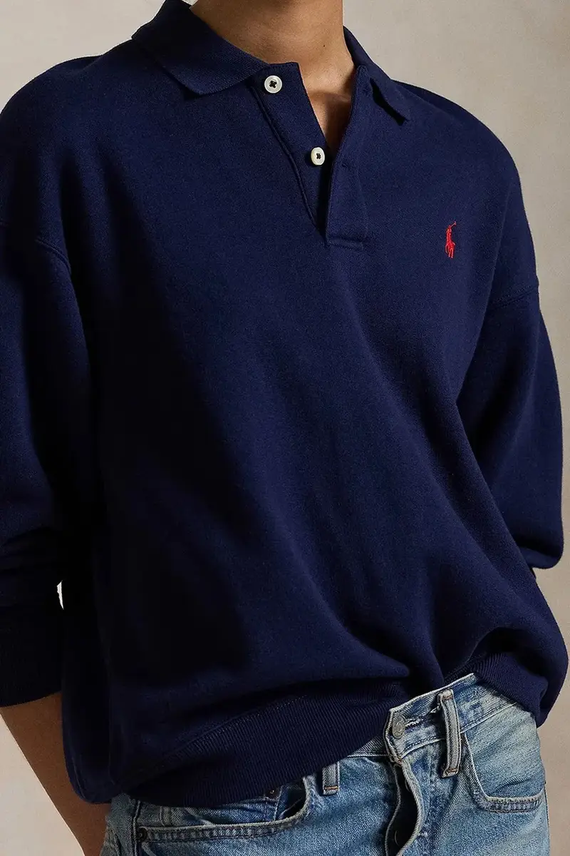 felpa donna colore blu navy 211947966 miniatura 4