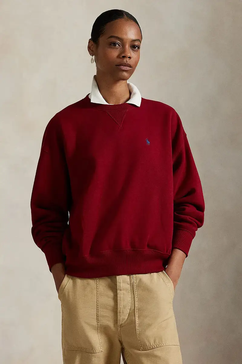 felpa donna colore granata 211978306