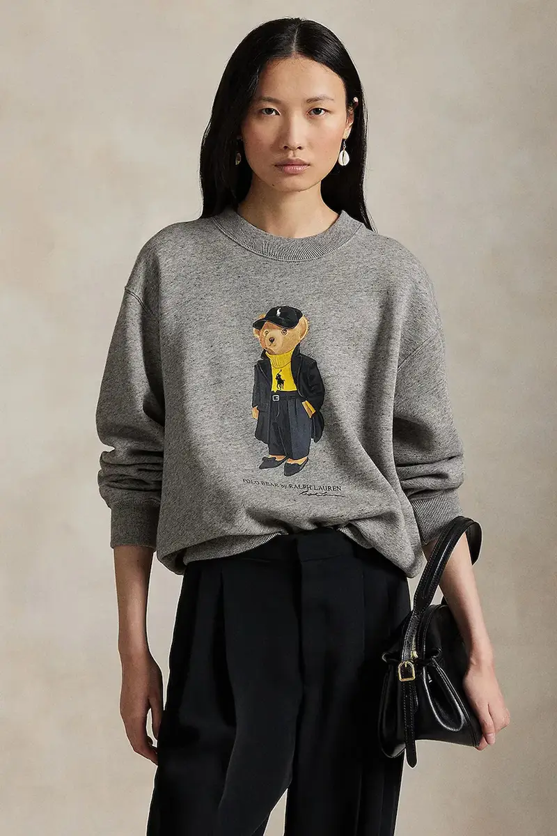 felpa donna colore grigio 211A87104