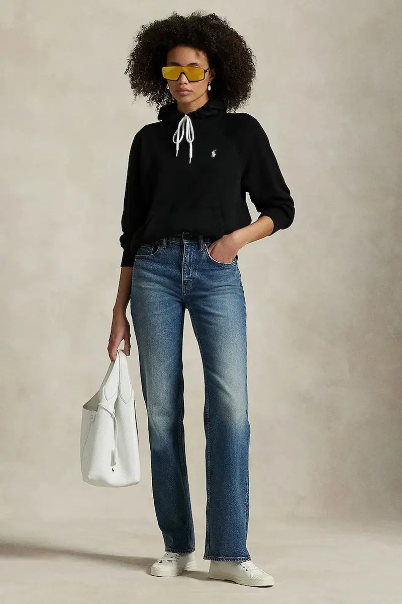 felpa donna colore nero con cappuccio 211971691 miniatura 3