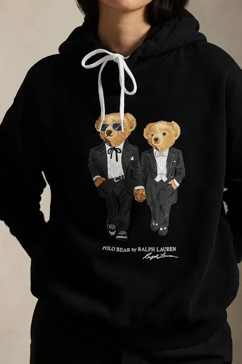 felpa donna colore nero con cappuccio 211A87106 miniatura 4