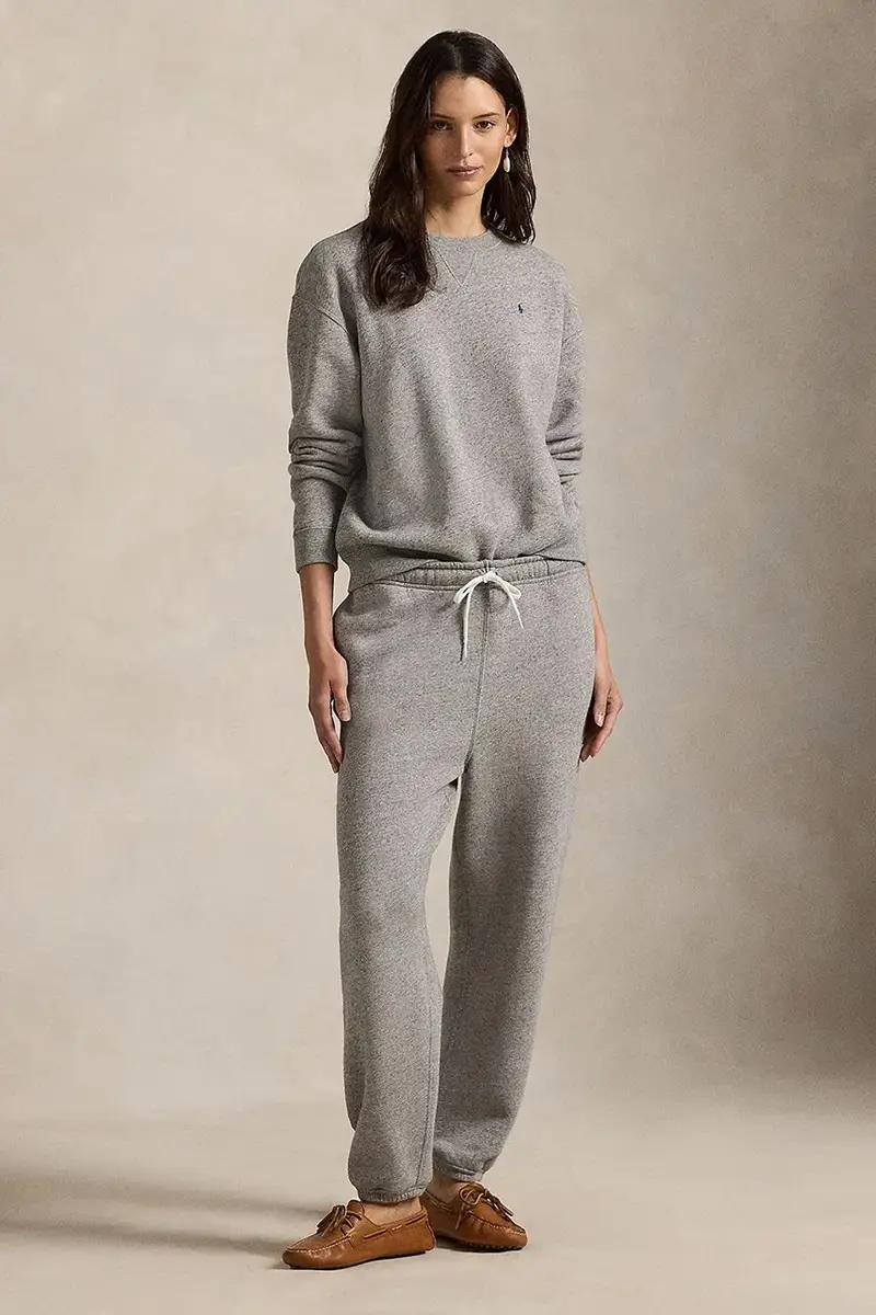 felpa donna colore rosso 211943006 Grigio miniatura 3