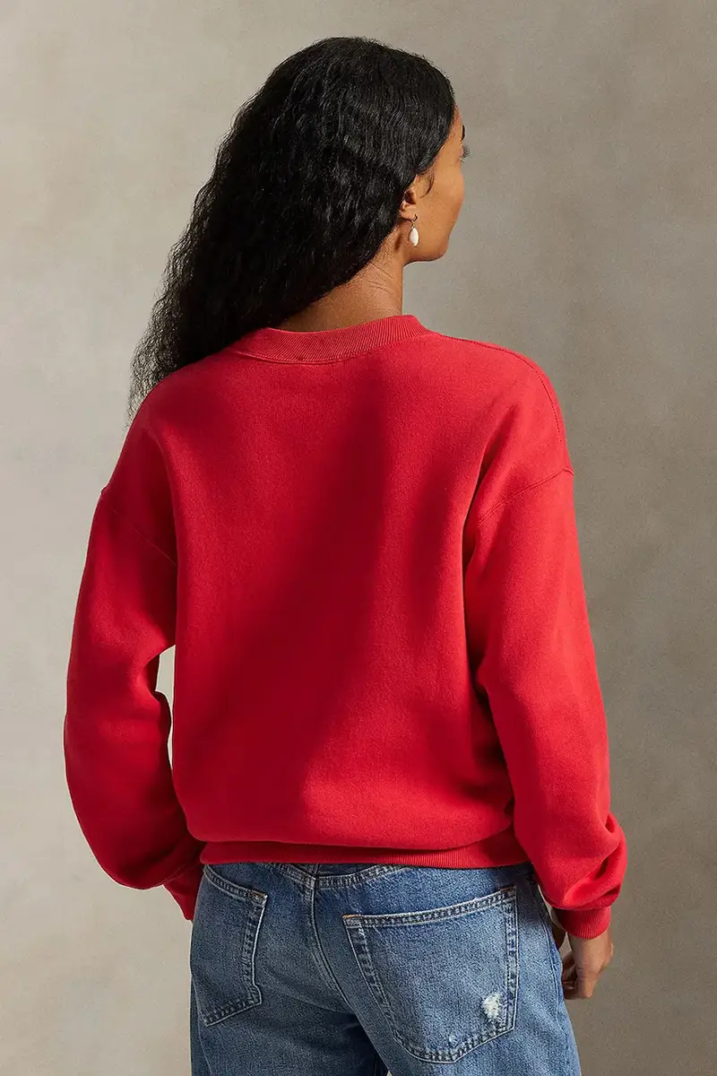 felpa donna colore rosso 211971697 miniatura 2