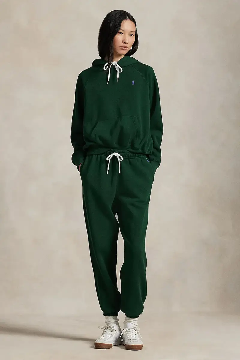 felpa donna colore verde con cappuccio 211971698 miniatura 5