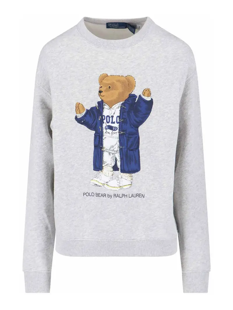 Felpa Girocollo Grigio