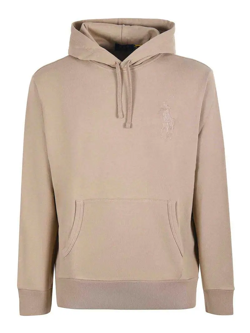 Felpa in cotone Beige