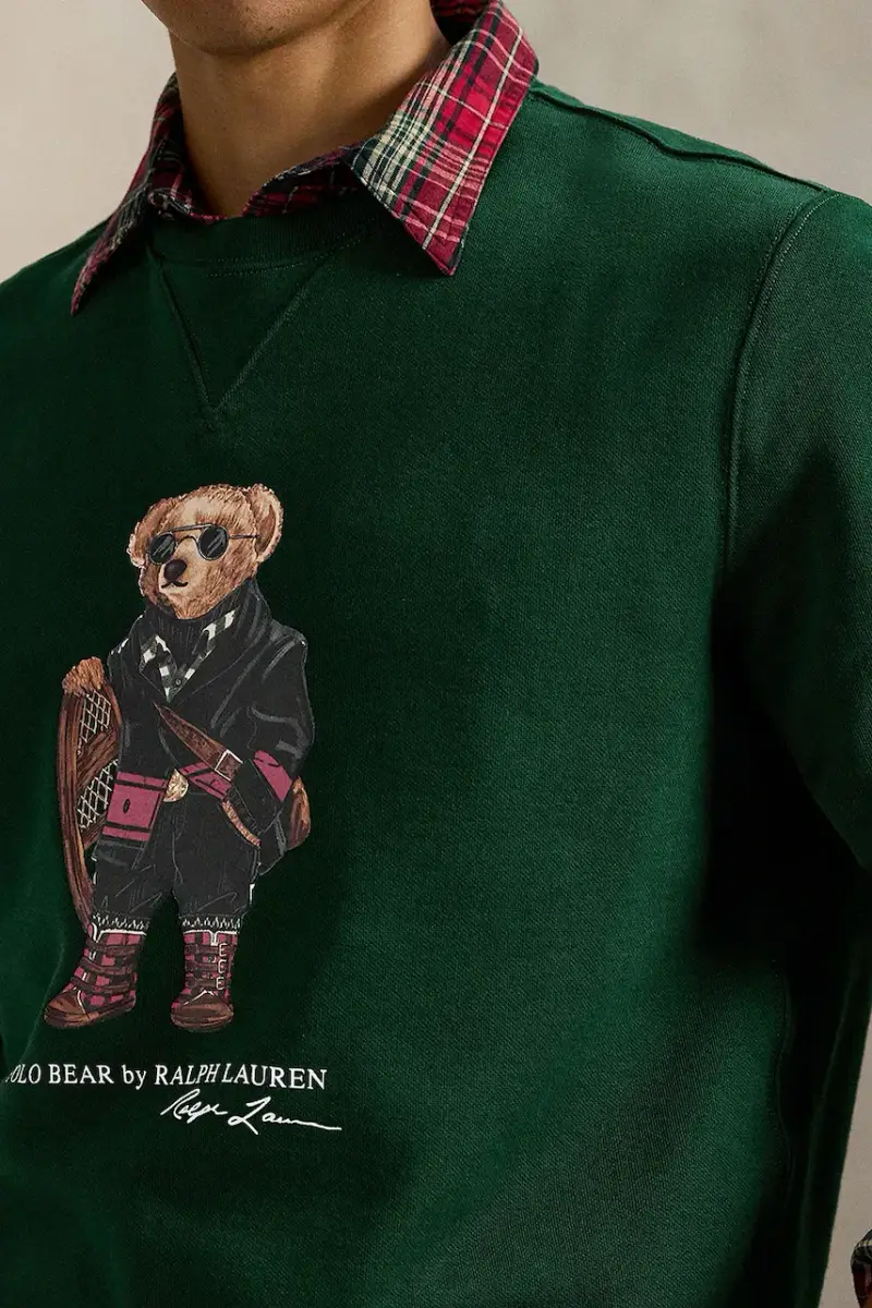 felpa in cotone uomo colore verde 710981794 miniatura 4