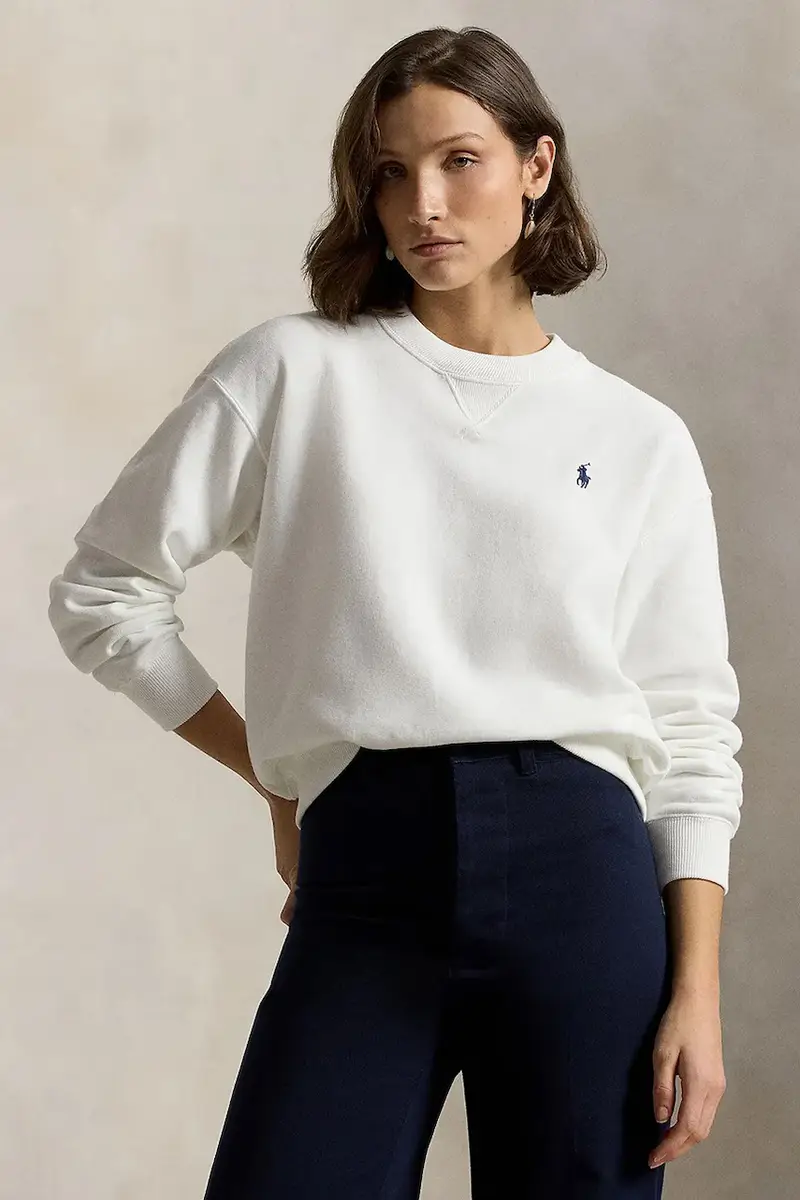 felpa ISLAND FLC Bianco