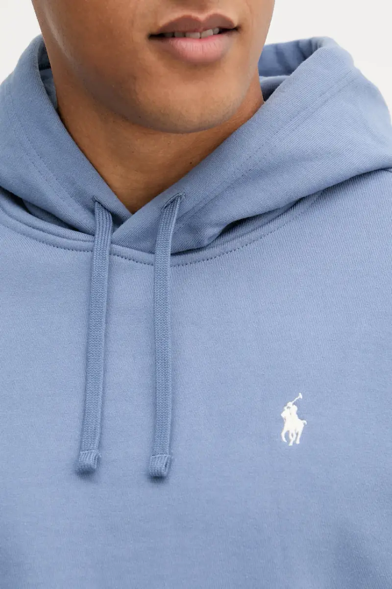 felpa Lspohoodm11 Long Sleeve uomo colore bianco con cappuccio 710964718 Blu miniatura 5