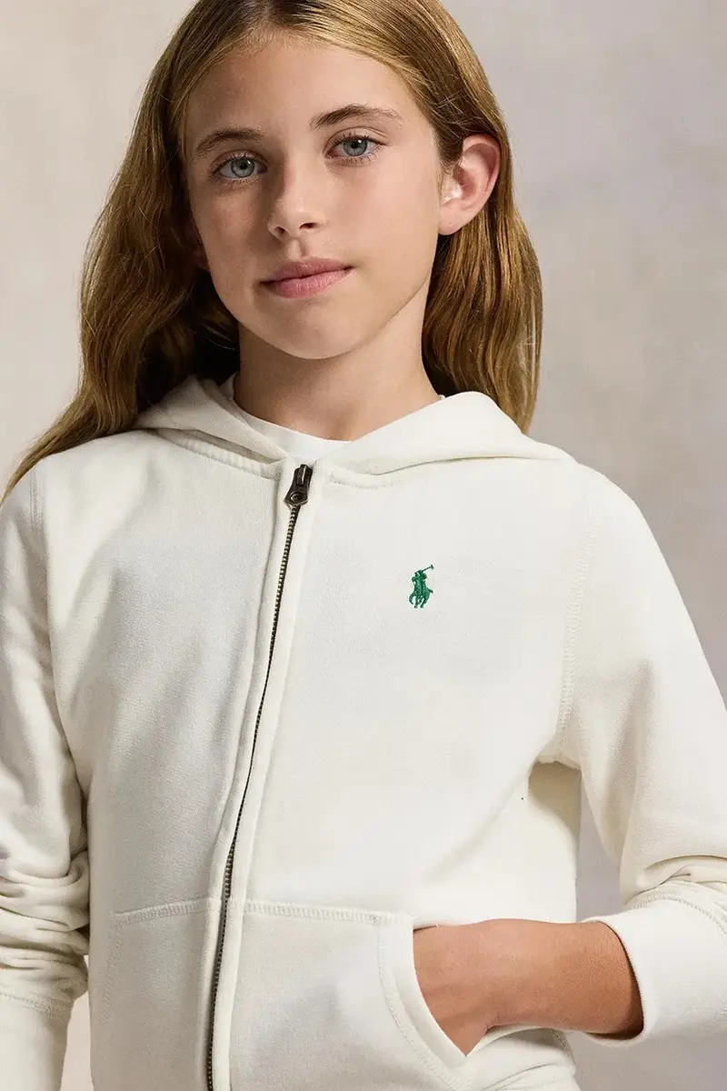 felpa per bambini Bianco miniatura 5