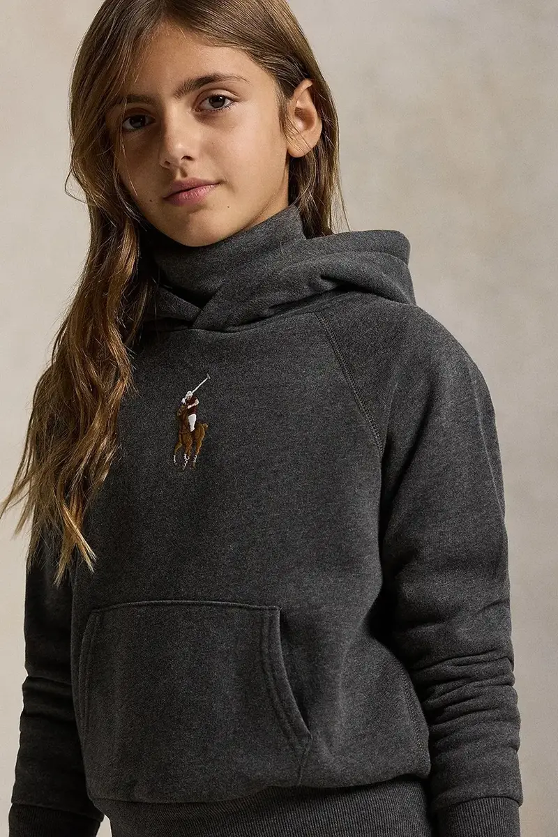 felpa per bambini Grigio miniatura 5