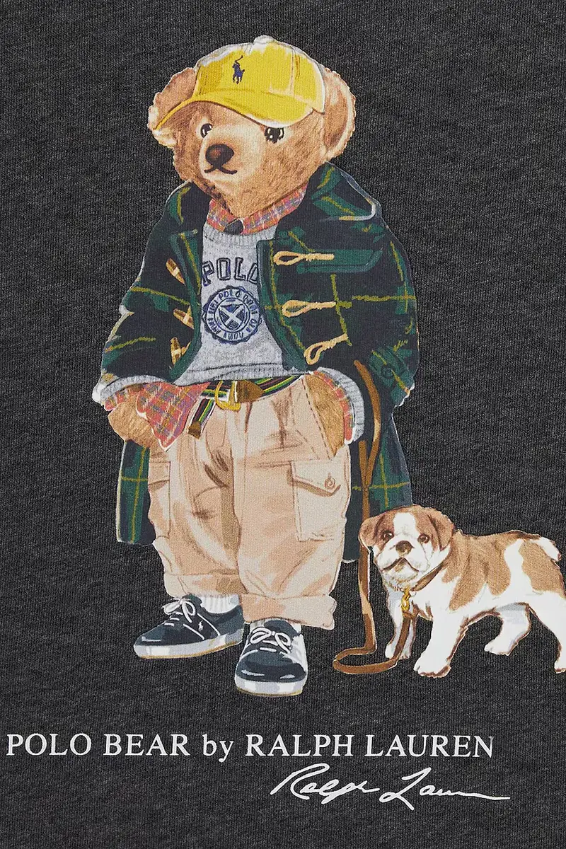 felpa per bambini Grigio miniatura 4