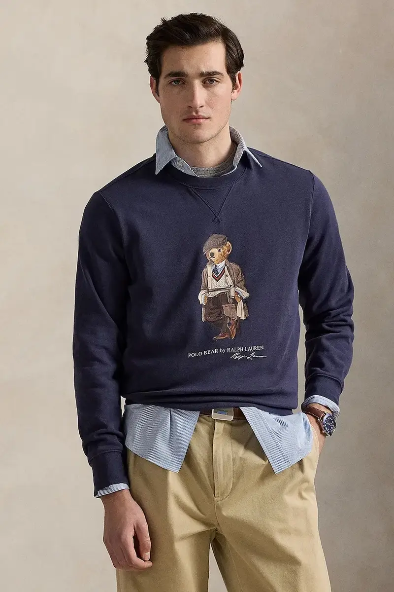 felpa uomo colore blu 710980305