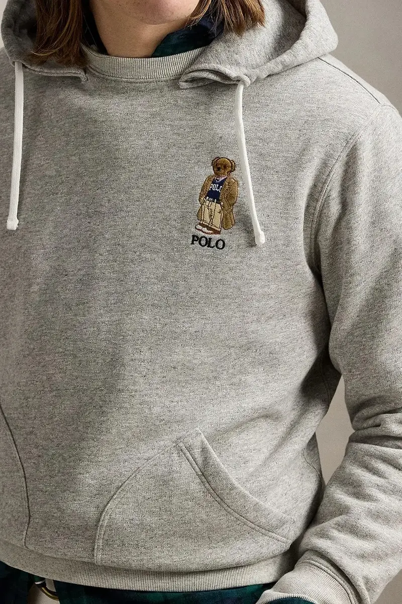 felpa uomo colore grigio con cappuccio 710971780 miniatura 4