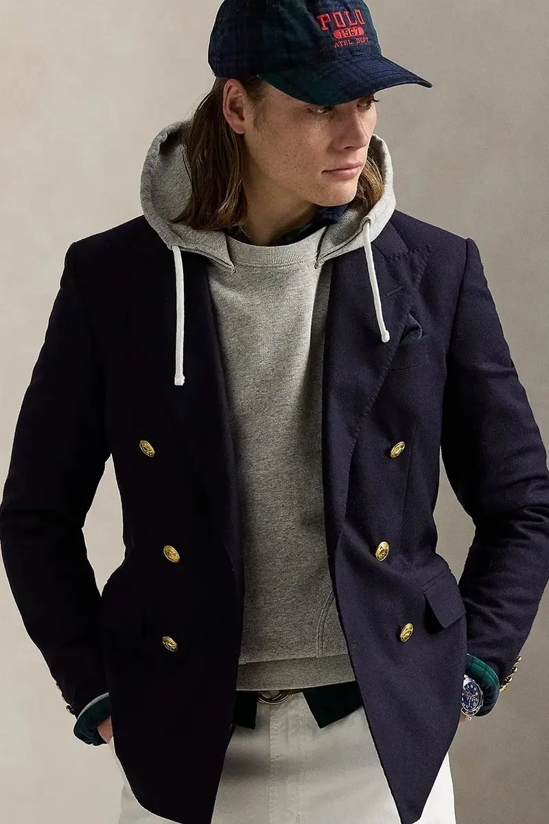 felpa uomo colore grigio con cappuccio 710971780 miniatura 5