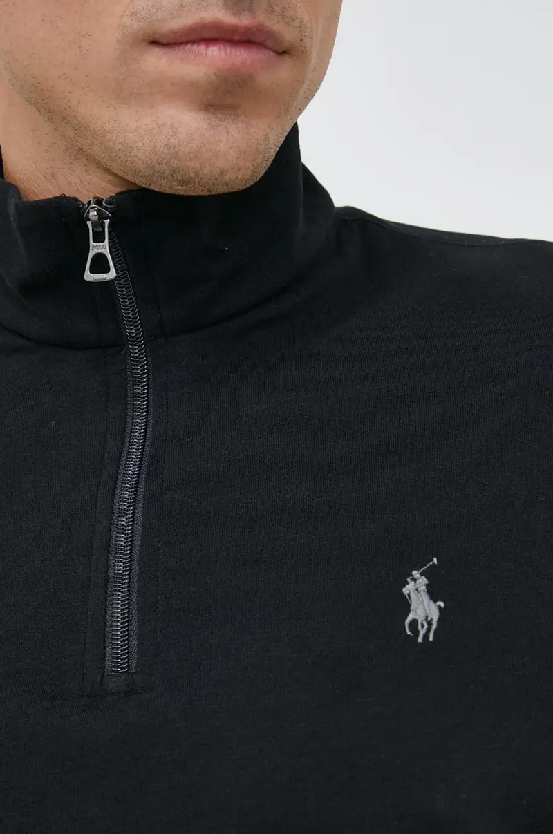 felpa uomo Nero miniatura 5