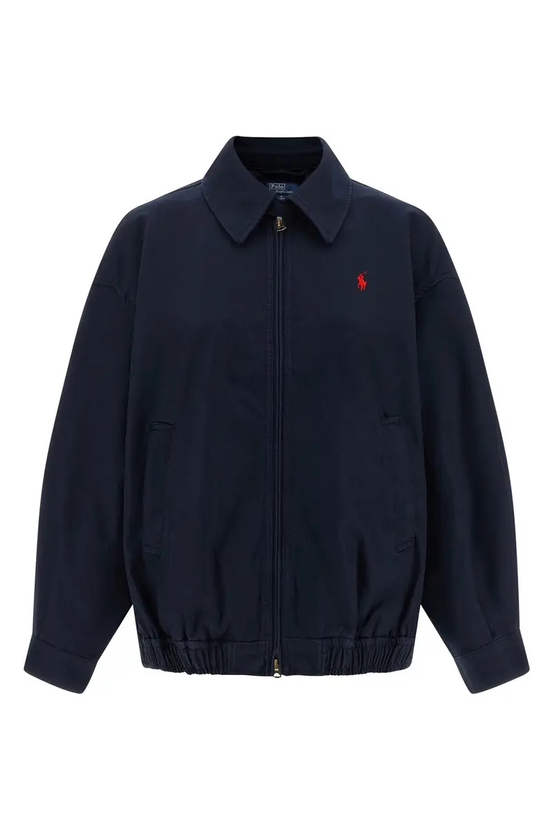 Giacca Cotone Double-Face Blu