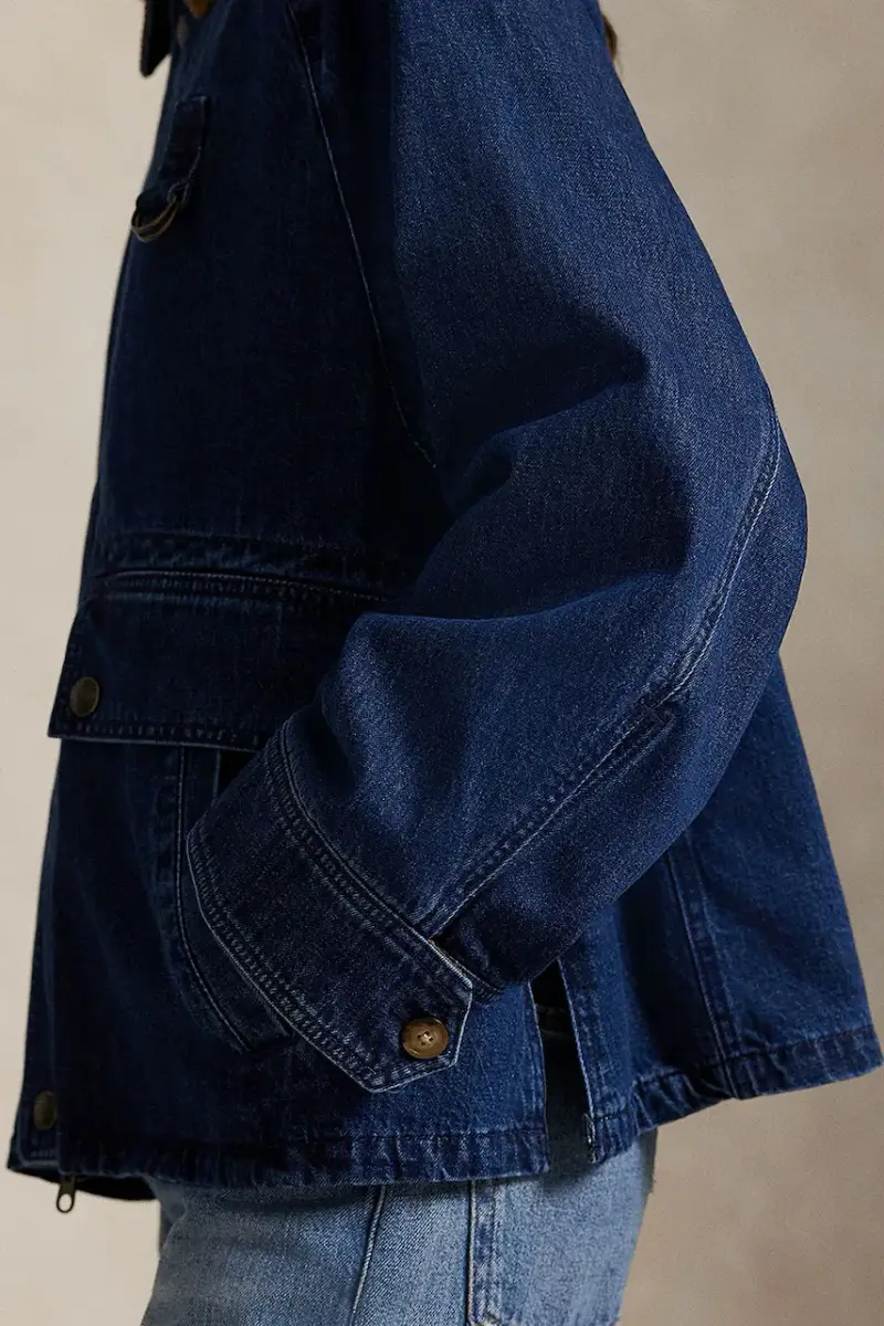 giacca di jeans colore blu 211971233 miniatura 5