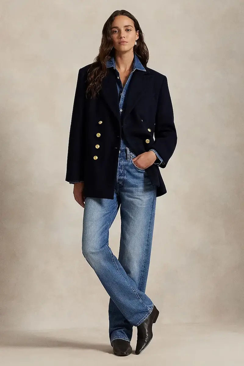 giacca in lana colore blu navy 211971388 miniatura 3