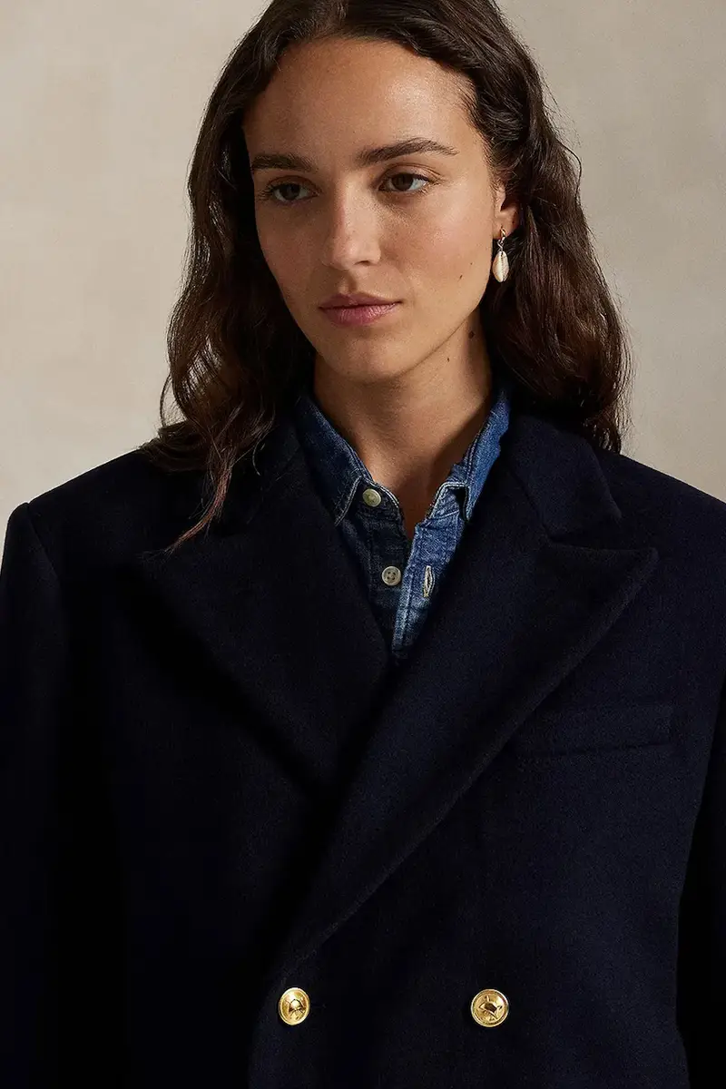 giacca in lana colore blu navy 211971388 miniatura 4