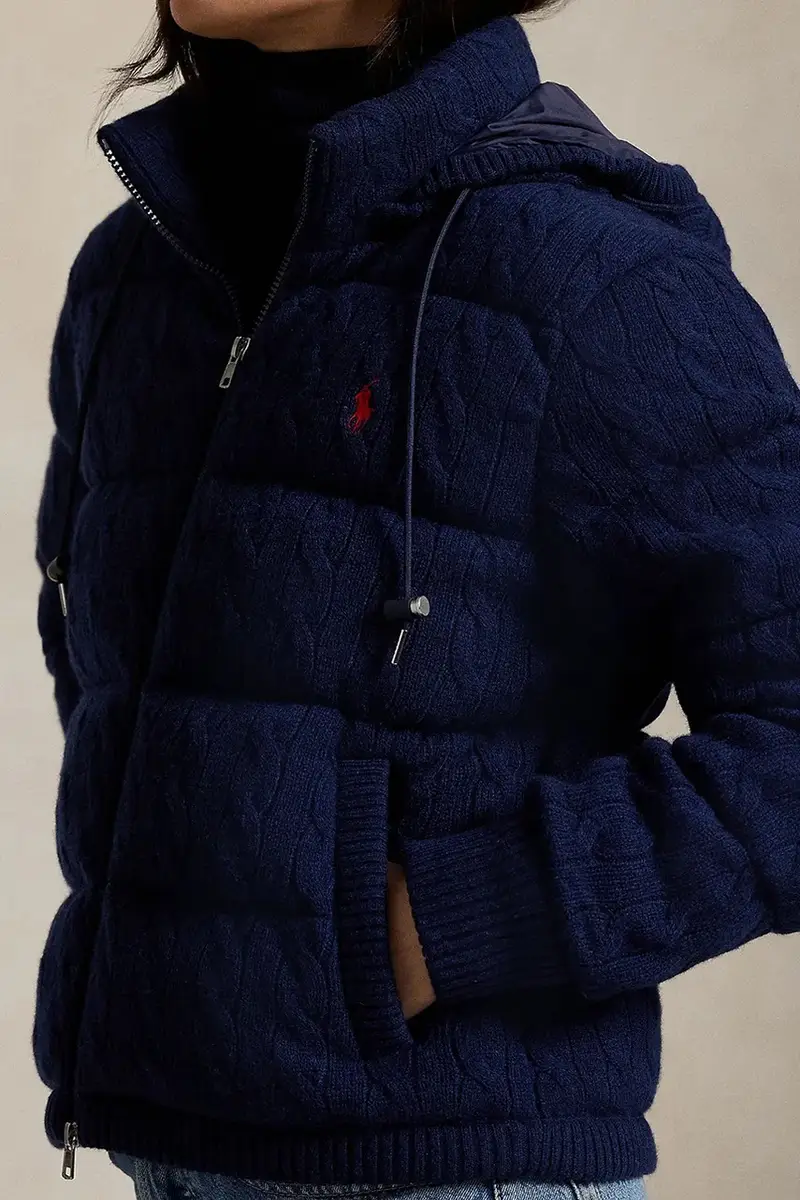 giacca in lana colore blu navy 211A92614 miniatura 4