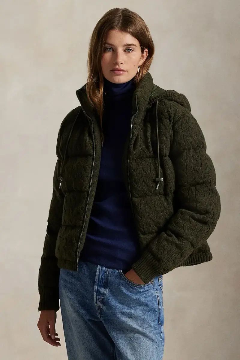 giacca in lana colore verde 211A92614