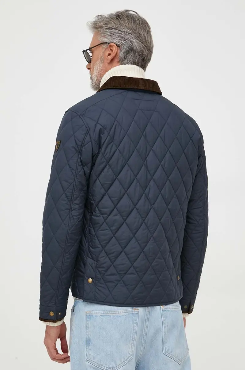 giacca uomo Blu navy miniatura 3