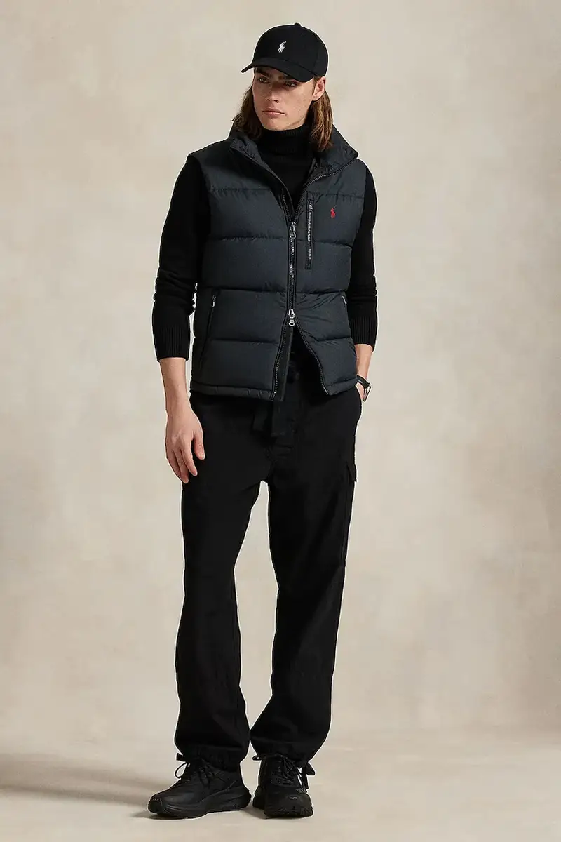 gilè in cotone neonati colore nero 710968283 miniatura 3