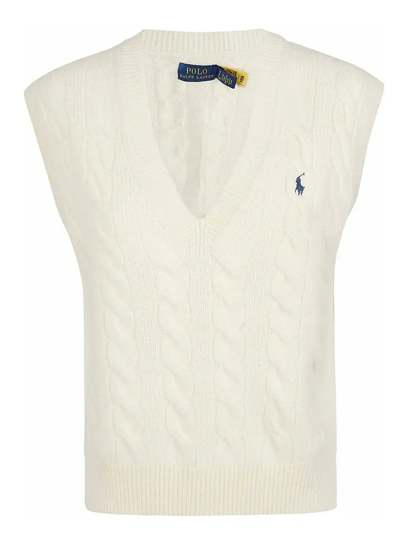 Polo Ralph Lauren Gilet Crema 3858931