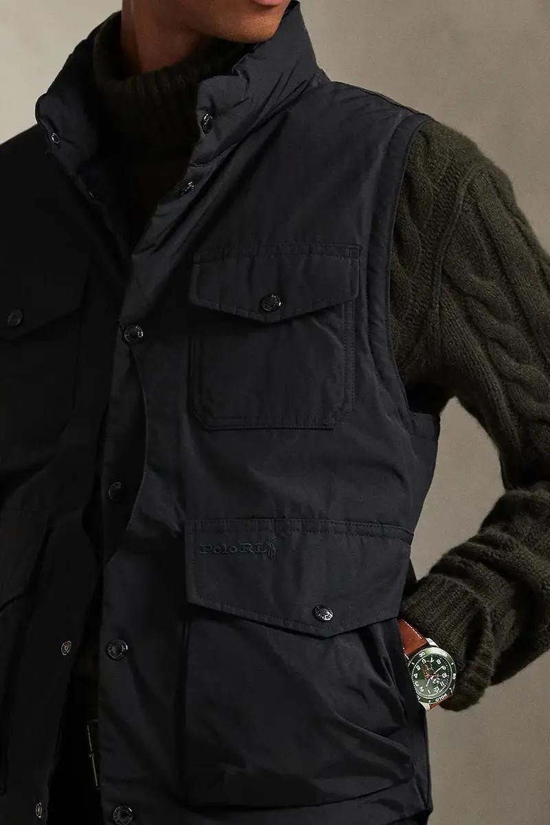 Polo Ralph Lauren Gilet Nero 3957757 miniatura 4