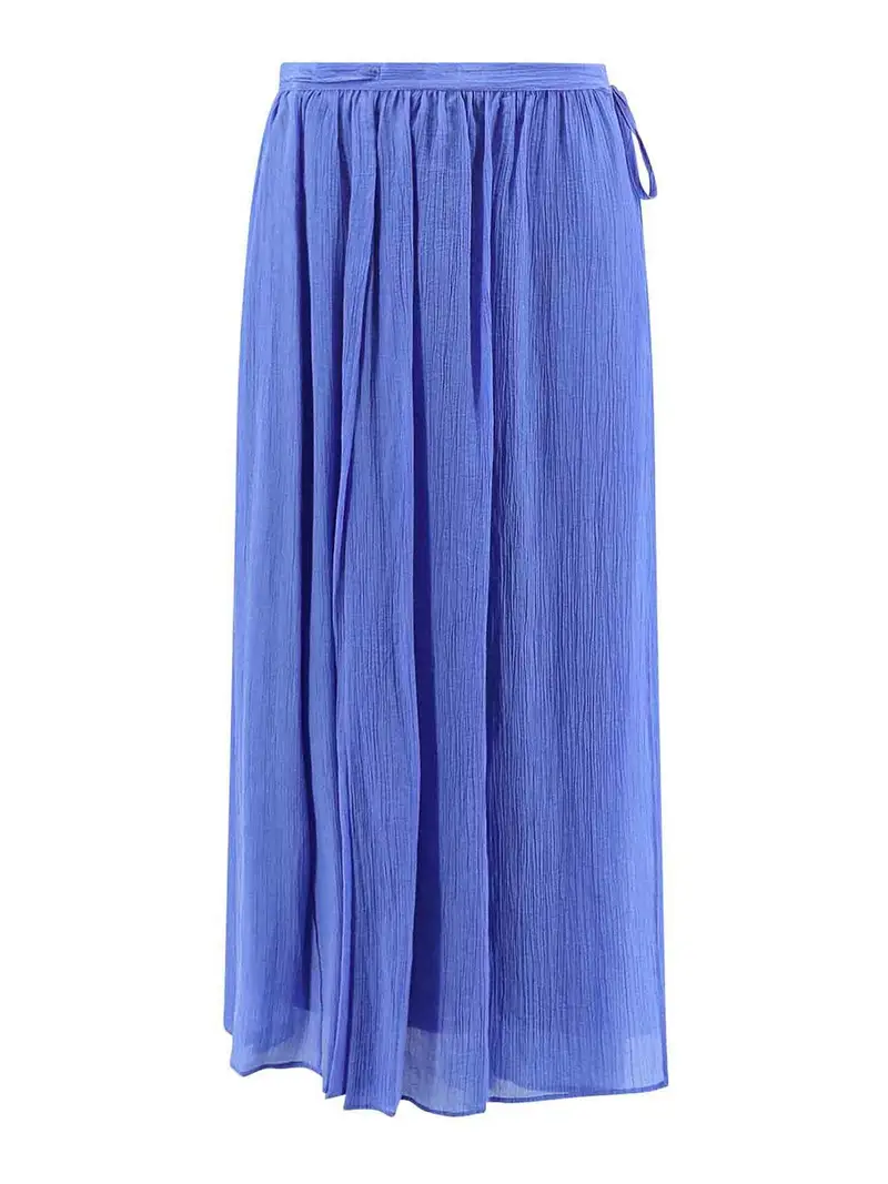 Gonna A Portafoglio In Lyocell Blu