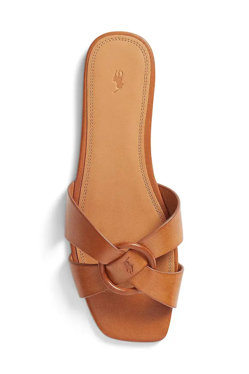 infradito in pelle Ring donna colore marrone 818955857 miniatura 4