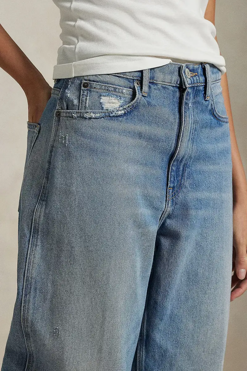 Polo Ralph Lauren Jeans Donna Blu 3906040 miniatura 5