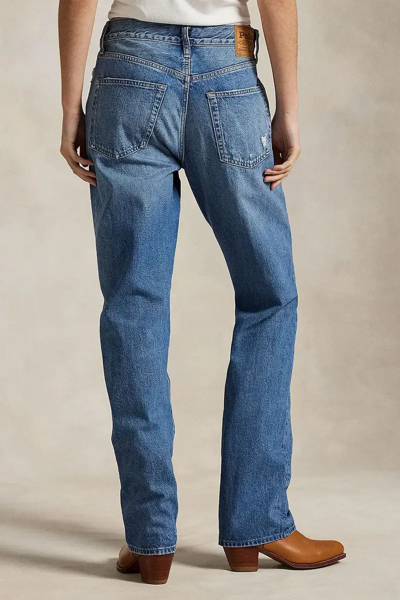 Polo Ralph Lauren Jeans Donna Blu 3582316 miniatura 4