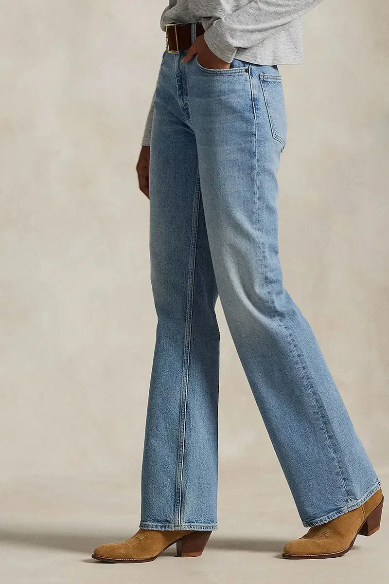 Polo Ralph Lauren Jeans Donna Blu 2808738 miniatura 3