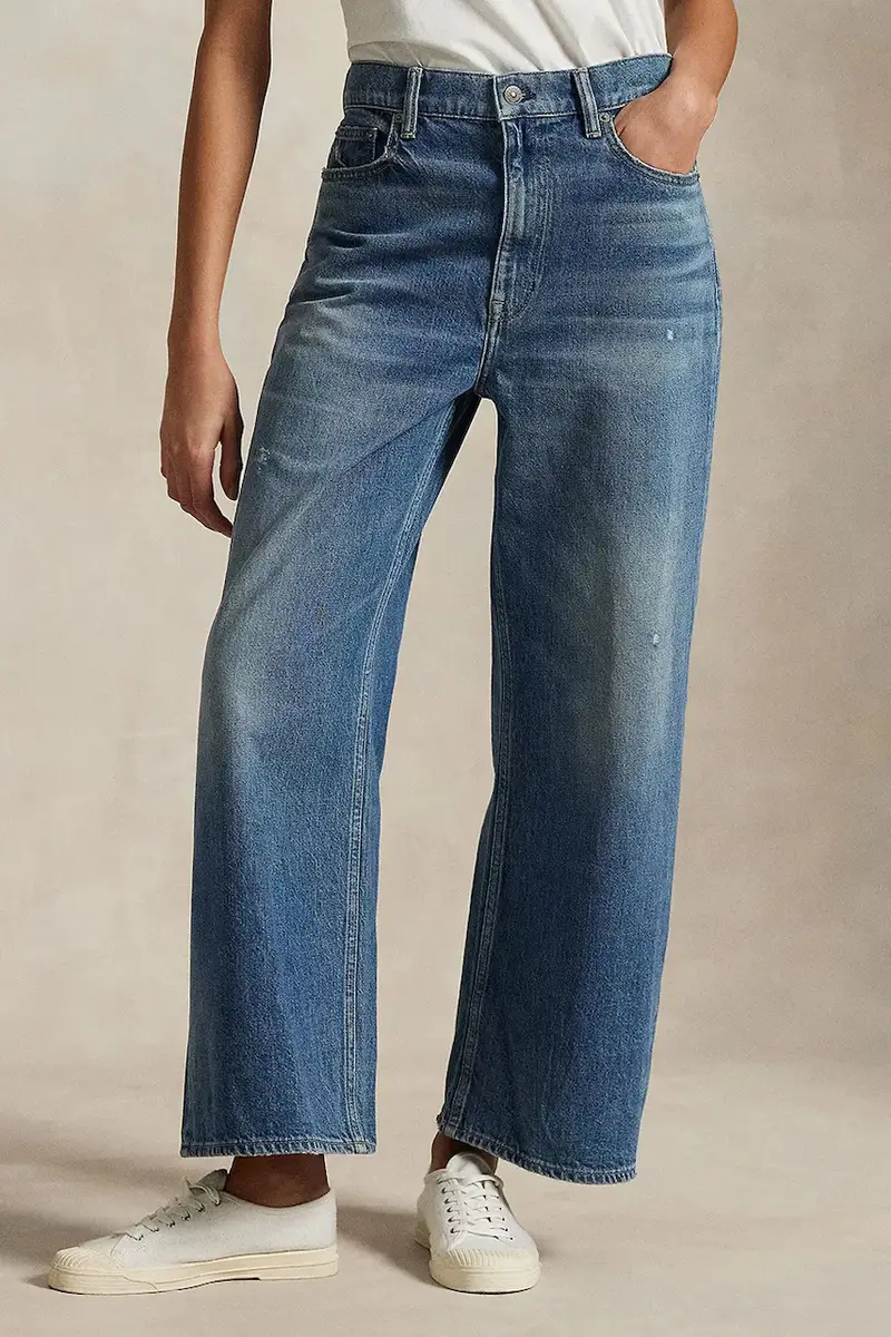 Polo Ralph Lauren Jeans Donna Blu 3766997 miniatura 2