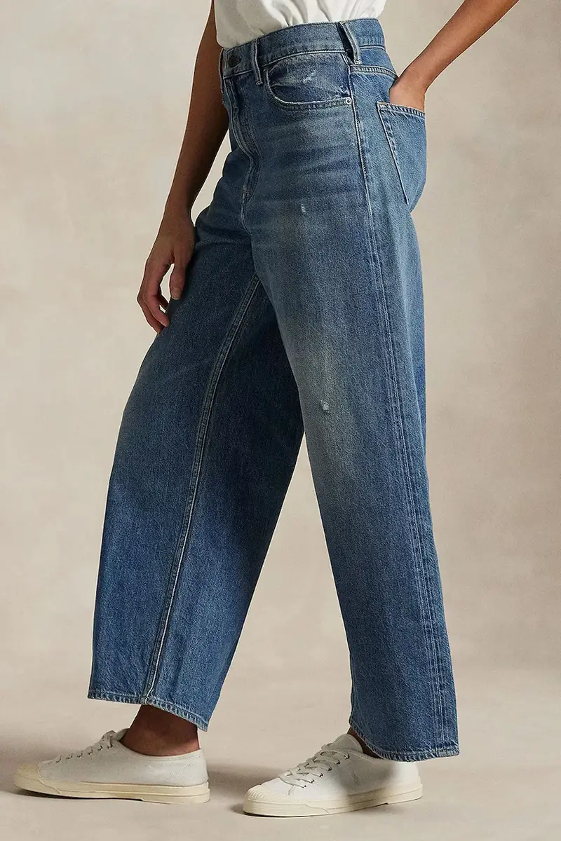 Polo Ralph Lauren Jeans Donna Blu 3766997 miniatura 3